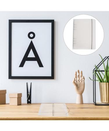 1set Piece Nail Art Organizer nail tools Finished Nail Displaying Book Nail Display Holder Finished Nail Sample Plate Nail Color Sample Booklet plastic manicure Accessories 23x18cm Transparent - Buy Online on GoSupps.com