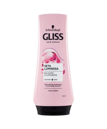 Schwarzkopf Gliss Conditioner Seta Luminosa Illuminante for Dull Hair 200 ml White