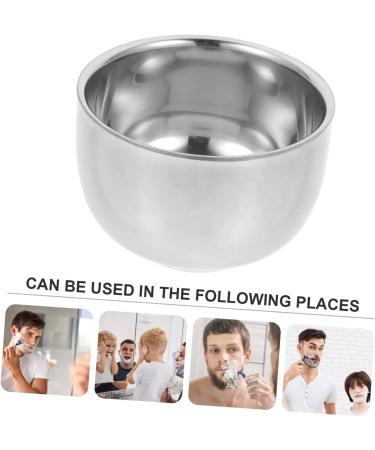 Buy Hapinary Bartbrush Bowl - Premium Shaving Soap Bowl & Cup for Men | Portable Aluminum Shaving Tool & Accessories - Buy Online on GoSupps.com