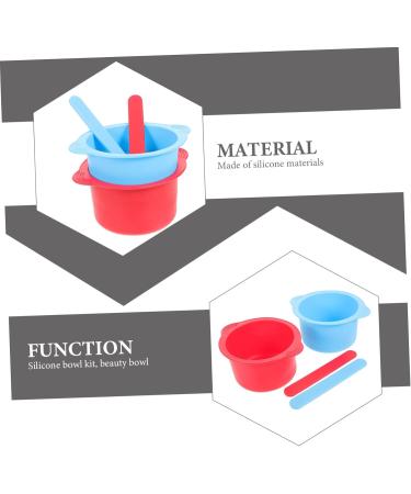 Buy Solustre 2 STK Silicone Formwork Set - Mask Mixer & Inner Pot for Perfect Manicure Mixing | International Shipping Available - Buy Online on GoSupps.com