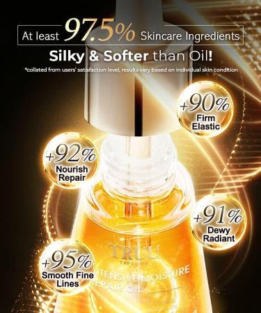 TRUU Intensive Moisture Repair Oil 35G - Deep Hydration & Repair for All Hair Types | International Shipping Available - Buy Online on GoSupps.com