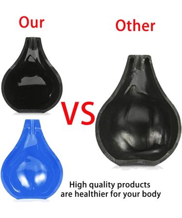 Black Silicone Enema Bulb Kit | GNEGKLEAN 7.6oz Anal Douche for Men and Women | Includes 19.7in Hose and 4 Nozzles | Black - Buy Online on GoSupps.com