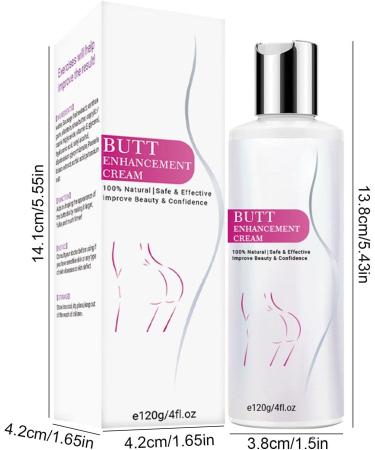 Po-Enhancer Cream 120g - Effective POMassage for Lifted Buttocks & Eliminated Pressure Lashes - Buy Online on GoSupps.com