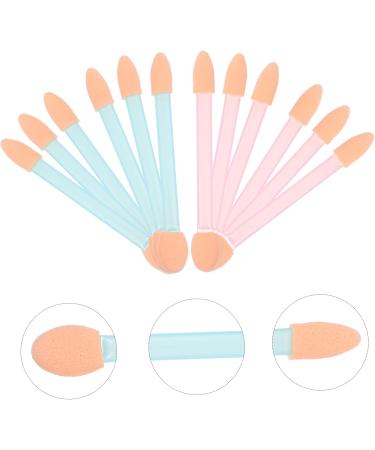 Housoutil 24pcs Eye Shadow Double Head Eyeshadow Brush Eyeshadow Brush Kit Makeup Brush Miss Accessories Oval - Buy Online on GoSupps.com