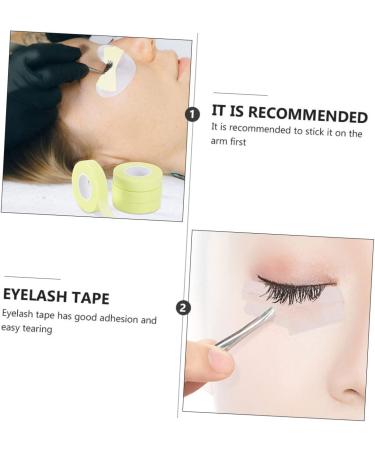 Beavorty 12 Rolls Lash Tape Lashes Tool under eye tape lash extension supplies fabric lash tape medical tape Grafting Eyelash Tapes non-woven fabric stickers breathable - Buy Online on GoSupps.com