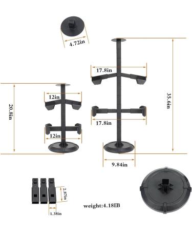 JFFCESTORE Tactical Gear Stand | Detachable Helmet Vest Display Organizer - Buy Online on GoSupps.com