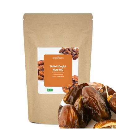 Organic Deglet Nour dates (with core, dried) - source of potassium - 1 kg
