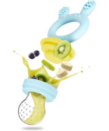 Haakaa Baby Fruit Feeder Breastmilk Popsicle Mold - BPA Free Silicone, Safe Self Feeding for 4+ Months (Gray) - Buy Online on GoSupps.com