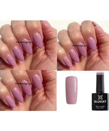 Bluesky NUDE Bare Flesh Naked Nude QXG120 Nail Gel Polish UV LED Soak Off 10ml - Buy Online on GoSupps.com