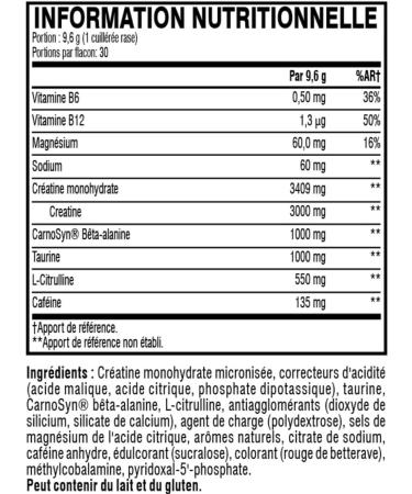 C4 Sport Pre-Workout Powder - Fruit Juice | Pre-Workout Energy Drink | 135mg Caffeine + Beta Alanine + Creatine Monohydrate | Informed-Sport Certified | 30 Servings - Buy Online on GoSupps.com