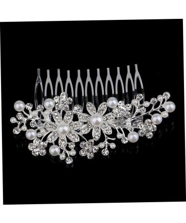FOMIYES Bridal Hair Clip Goody Hair Clips for Women Hair Accessory for Women Hair Claw Clips for Women Hair Jewels for Women Women's Hair Clips Women Hair Accessories Bride Comb Pearl - Buy Online on GoSupps.com