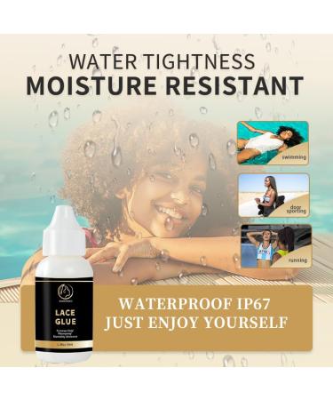 Lace Glue for Wigs | Waterproof Super Hold Wig Adhesive | Extreme Hold Hair Gel for Braids & Lace Front Wigs - Buy Online on GoSupps.com