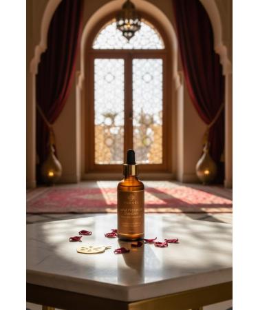 MEQNES Huile d'Argan Bio 100% Pure Press e Froid au Maroc - Nourrit & R pare Anti- ge Anti-Tache - Huile Argan Cheveux Visage Corps - Vegan - Flacon Verre Ambr - 50ml - Buy Online on GoSupps.com