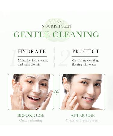 BIOAQUA Centella Asiatica Soothing Face Cleanser | Oil Control Anti-Acne Hydrating | 100g - Deep Pore Cleansing - Buy Online on GoSupps.com