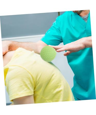 Minkissy Massage Ball Set - 2 Pieces for Foot & Back Relief Deep Tissue Muscle Massage TPE Yoga & Fitness Balls - Buy Online on GoSupps.com