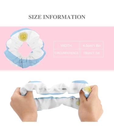 Calculay Argentina Flag Hair Accessories - Hair Ties, Headbands, Wristbands - Sports & Yoga Style-3 - Buy Online on GoSupps.com