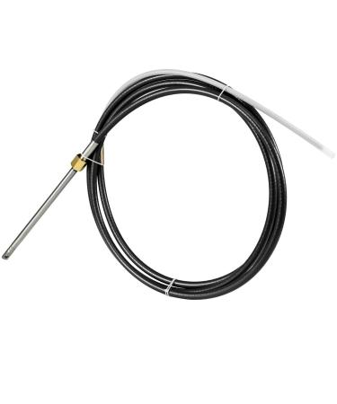 Yeaborn Boat Steering Cable 12 Feet Steering Cable 12' Outboard Rotary Steering Cable for Most Single Station Boats