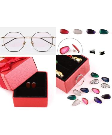Buy BABESA Non-Slip Silicone Eyeglass Nose Pads - Comfortable Cushion Accessories in Beautiful Colors | International Shipping Available - Buy Online on GoSupps.com