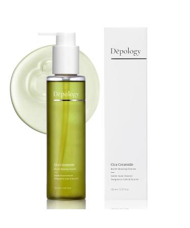 depology Cica Redness Relief Nourishing Cleanser | Gentle Hyaluronic Acid & Ceramides Facial Wash for Redness & Inflammation | 6.76 fl. oz | International Shipping - Buy Online on GoSupps.com