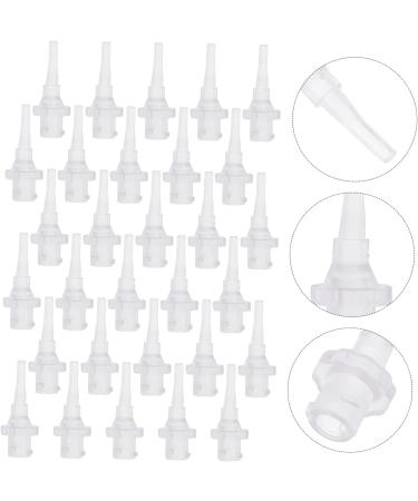 WEKAMOS 30PCS Earwax Cleaner Nozzles Set Conical Bottle Ear Washer Replacement Tips for Safe Ear Irrigation and Cleaning Tools for Home Use and Earwax Removal - Buy Online on GoSupps.com