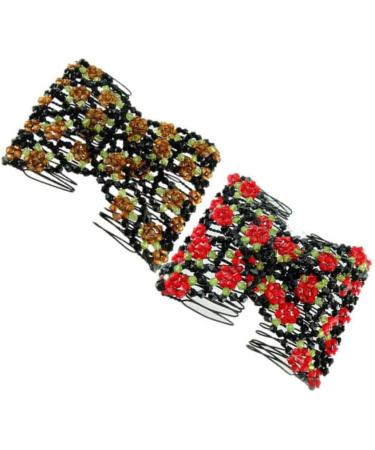 Ipetboom Bridal Hair Comb Bridal Hair Pin Prom Tiara Beaded Hair Clip Flower Hair Clip Comb Rhinestone Headpiece Hair Clips Prom Headpiece Hairpin Comb U- Combs Steel Wire Bride Headband - Buy Online on GoSupps.com