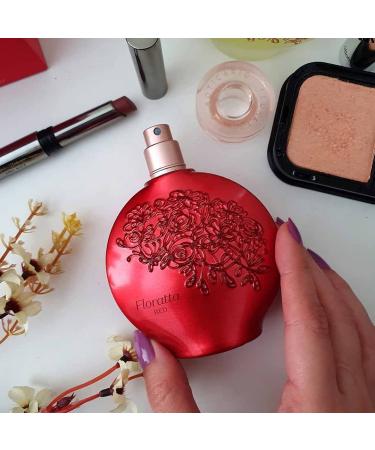 Floratta Red Perfume for women 75 ml 2.5 oz by O Botic rio Brazil - Buy Online on GoSupps.com