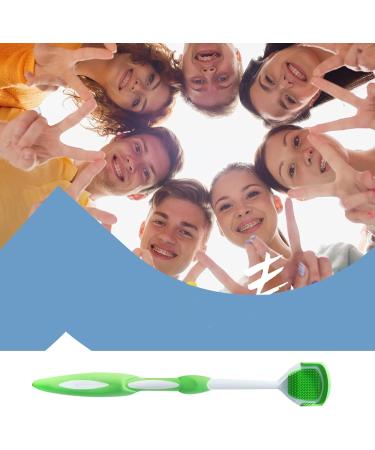 Pilleay 5PCS Tongue Cleaner Brush Set - Scraper & Scrubber for Adults - Buy Online on GoSupps.com