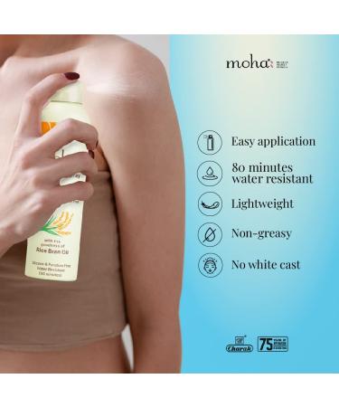 Sheltr SPF 50 Sunscreen Spray - UVA/UVB Protection Lightweight No White Cast Broad Spectrum PA+++ - For Women & Men | 170g Each - Shop Now - Buy Online on GoSupps.com