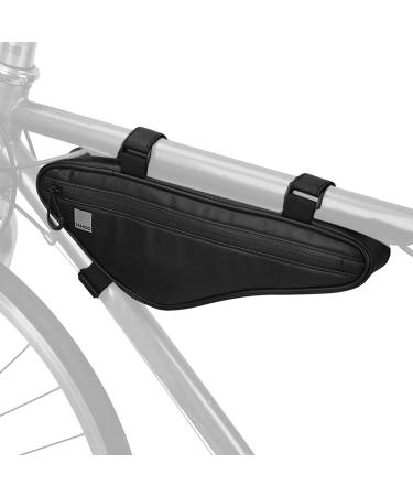Mengk Bike Frame Bag Waterproof Bicycle Bag Bike Triangle Bag Bicycle Under Tube Bag Front Frame Bag Large Capacity MTB Road Bike Pouch Storage Bag Cycling Accessories