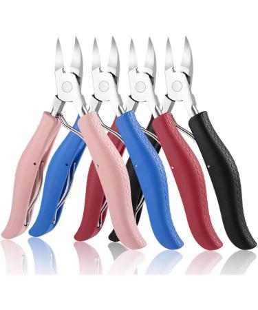SJLS Stainless Steel Nail Cuticle Scissors Foot Care Toe Thick Finger Clippers Toenails Nippers Dead Skin Remover New Pedicure Tools (Color : Black) Black Blue - Buy Online on GoSupps.com