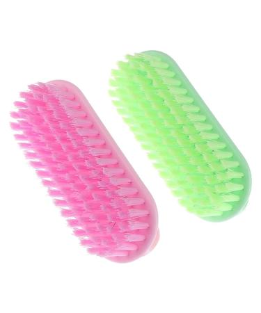 Home Shoes Brushes Household Cleaning Multi-Functional Strong Long-Handled Plastic Shoe Brush Cleaning Soft Brush Bathroom Tool Brush(A)