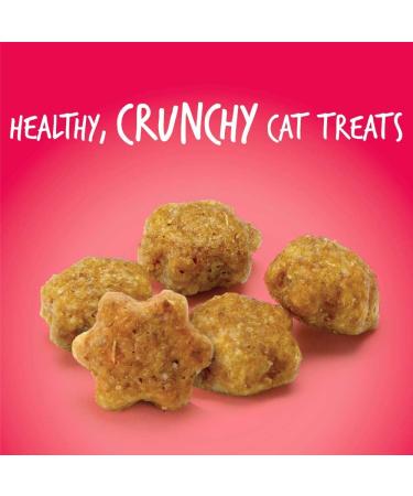 Fruitables Crunchy Cat Treats - Healthy Limited Ingredient Low Calorie Salmon & Cranberry - 2.5oz Pack - Buy Online on GoSupps.com