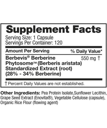Feel_Goods_Berberine Phytosome High Absorption Vegan Capsules 120 Count Blood Glucose Support 550mg 4X Better Absorption - Buy Online on GoSupps.com