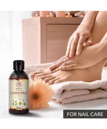 Chamomile Oil 250ml - Natural Hair & Skin Care Essential - Pure Chamomile Oil for Body & Hair Benefits - Buy Online on GoSupps.com
