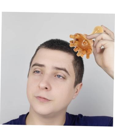 Frcolor Wooden Sandalwood Massage Comb | Scalp Massager & Head Scratch Tool for Relaxation - Buy Online on GoSupps.com