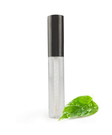 Fifth & Skin Botanical Lip Gloss (CLEAR GLAZE) Natural - 90% Organic - Gluten Free - Cruelty Free - Velvety Feel - Moisturizing Vitamin Rich - COLOR: Clear Top Coat - Buy Online on GoSupps.com