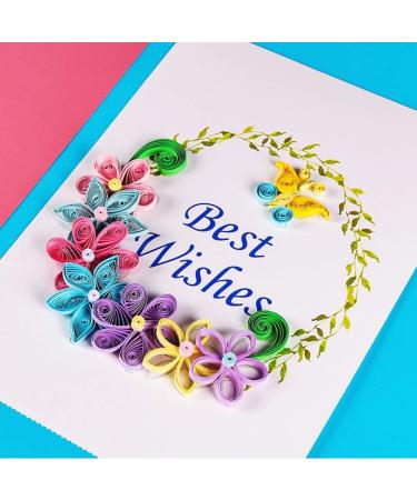 12 Pack Paper Quilling Tools Set - Slotted Kit with Various Sizes Quilling Needle Pen for Curling Coach - Ideal for Cardmaking Projects - Buy Online on GoSupps.com