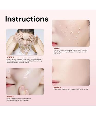 Deep Exfoliating Facial Scrub - Gentle Exfoliating Face Wash for Daily Use Removes Dirt and Dead Skin Cells Cleansing Scrubber for Smooth Skin (3) - Buy Online on GoSupps.com