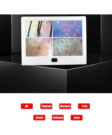 Skin Hair Analyzer Scalp Detector 13inch Multifunctional Rechargeable Hair Follicle Skin Diagnosis Scanner Skin Health Detection for Home Salon Use - Buy Online on GoSupps.com