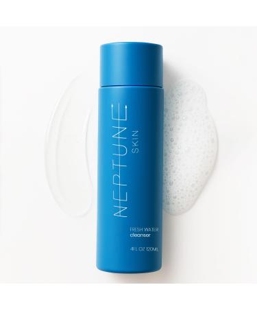 Neptune Fresh Water Cleanser 4 Fl Oz | A Lightweight Gel Foam Face Cleanser That Removes Dirt & Oil. Hydrates & Refreshes Skin with 100% Natural EWG Verified Ingredients. Perfect for everyday use