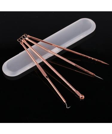 Acne Needles Set - 4Pcs Stainless Steel Blackhead & Blemish Removal Tools | Effective Pimple Solutions - Buy Online on GoSupps.com