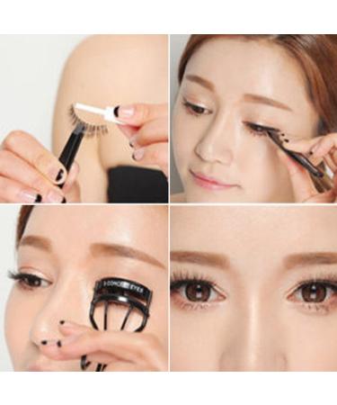 Bluelans 10 Pairs Long Cross False Eyelashes - Thick Black Fake Eyelashes for Stunning Eyes | International Shipping Available - Buy Online on GoSupps.com