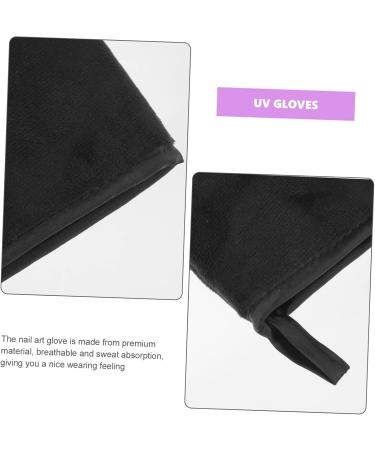 DOITOOL 1 Set Tanning Gloves Gel Nail Gloves Manicure Hand Protectors Sun Gloves Uv Gloves for Gel Nail Lamp Lotion Uv Gloves for Gel Manicures Pe Cleasing Milk - Buy Online on GoSupps.com