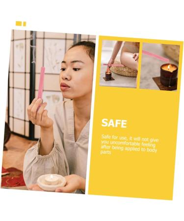 FOMIYES 20 STK Mild Moxibustion Umbilical Candle Sticks - Safe Travel Size MOXA Bars for Body Aromatherapy & Moxibustion Therapy - Buy Online on GoSupps.com