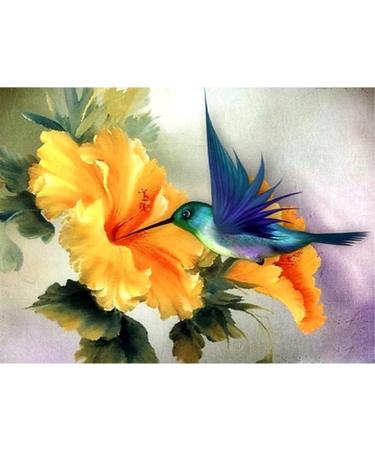 Cross Stitch Kits Birds Cross Stitch Kits Stamped Cross Stitch for Beginners  Arts and Crafts Embroidery Kits for Home Decor 12x16Inch bronze