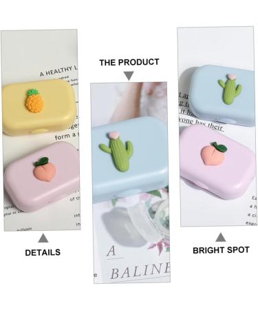 HEALVIAN 20 PCS Colored Contact Lens Holder & Cartoon Cases - Mini Storage Organizer & Cleaning Kit for Lenses - Buy Online on GoSupps.com