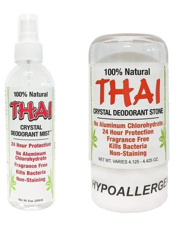 Thai Deodorant Stone and Spray