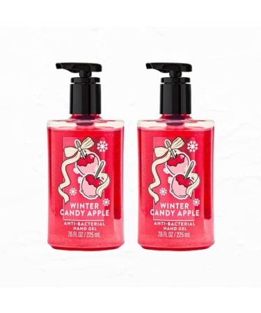 Bath & Body Winter Candy Apple Moisturizing Hand Gel Cleanser with Aloe and Shea - Pack of 2 - Includes Pump (15.2 Fl Oz total 7.6 Fl Oz / 225 mL each) - Buy Online on GoSupps.com