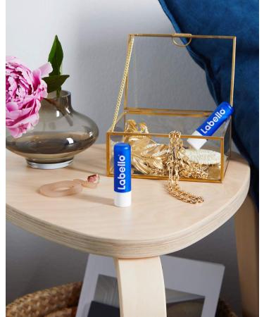 Labello Original Lip Care Stick 1-Pack (4.8g) | Natural Lip Balm Without Mineral Oils | Protects & Nourishes Lips - Buy Online on GoSupps.com