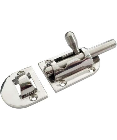 Marine 316 Stainless Steel 3-5/8 Heavy Duty Locker Latch Slide Barrel Bolt for Boat Window/Door/Hatch/Cabinet - Buy Online on GoSupps.com